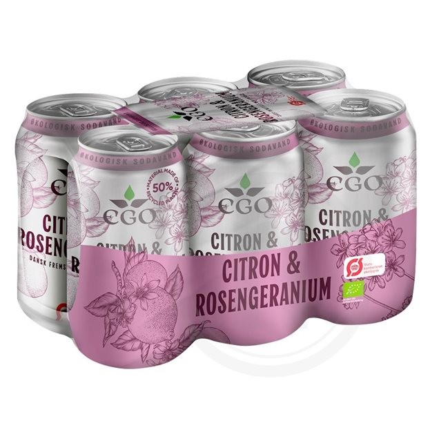 Citronsodavand øko. (dåse)