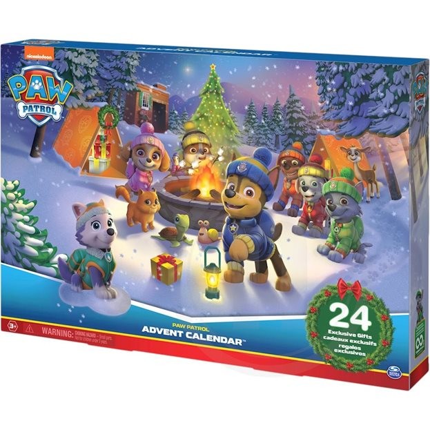Julekalender m. Paw Patrol
