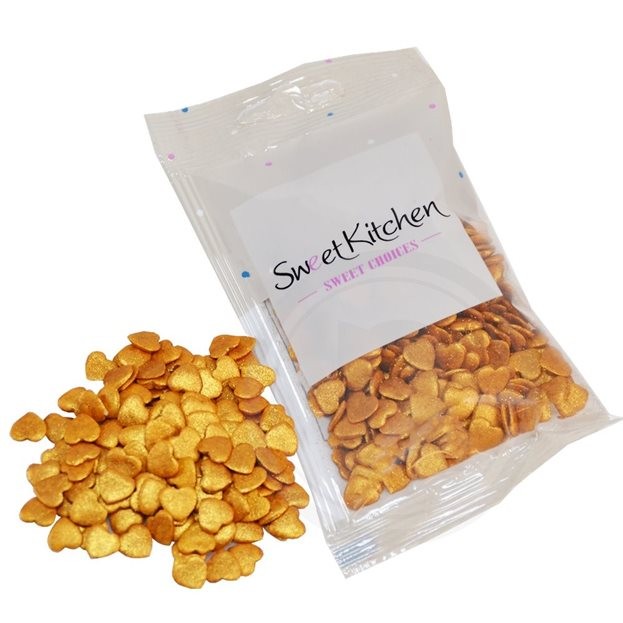 Krymmel guld hjerter (jul)
