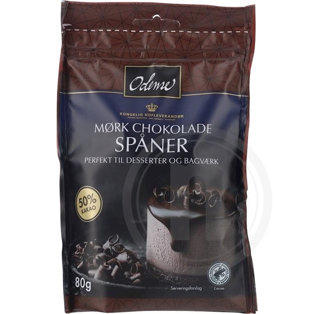Chokolade spåner
