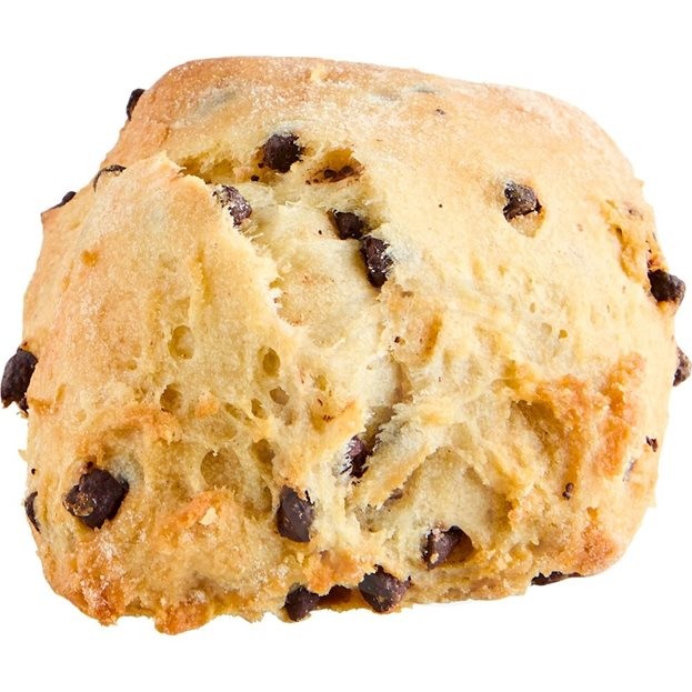Scone m. chokolade øko.