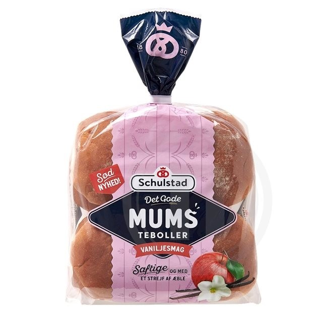 Mumsboller m. vaniljesmag